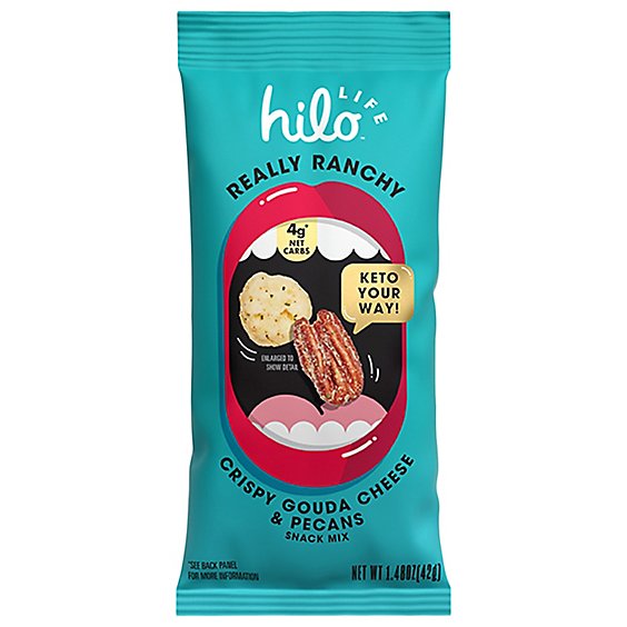 Hilo Life Snacks Nuts Ranch Chz Mix - 1.48 OZ