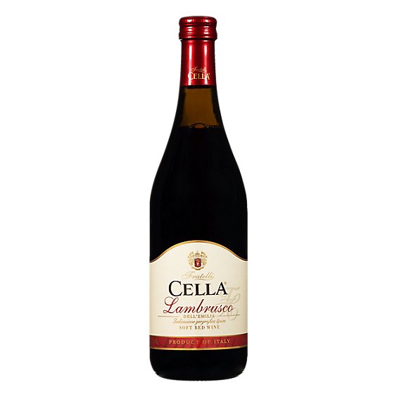 Cella Lambrusco Wine - 750 ML