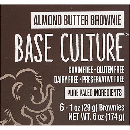 Base Culture Brownie Almond Butter Frzn - 6 OZ - Image 2
