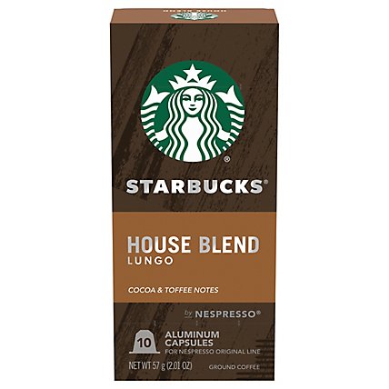 Starbucks Nespresso Medium House Blend Coffee Pods - 10 CT - Image 3