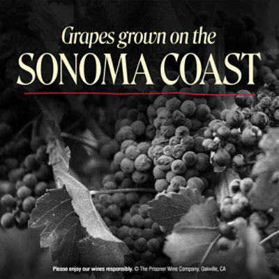 The Prisoner Sonoma Coast Pinot Noir Red Wine - 750 Ml - Image 4