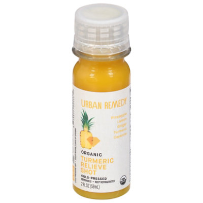 Urban Remedy Organic Turmeric Relieve Shot - 2 FZ