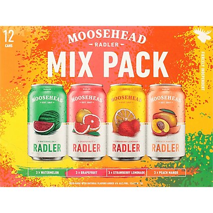 Moosehead Radler Variety Mix In Cans - 12-12 FZ - Image 2