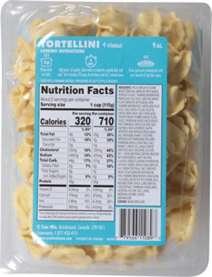 O Sole Mio Tortellini Cheese - 9 OZ - Image 5