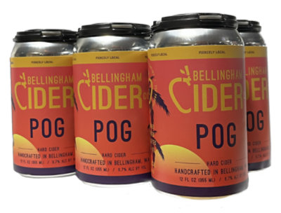 Bellingham Cider Pog In Cans - 6-12 FZ - Image 1
