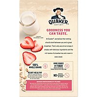 Quaker Instant Oatmeal Strawberries And Cream - 8.4 OZ - Image 6