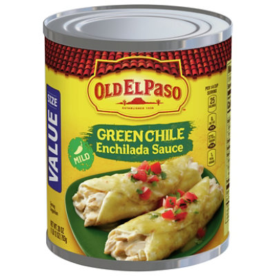 Old El Paso Mild Green Chile Enchilada Sauce - 28 OZ