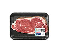 Aspen Ridge Choice Beef Loin Ny Strip Steak Boneless - 1 Lb