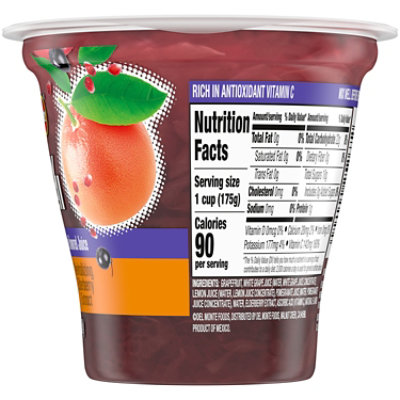 Del Monte Stay Well Grapefruit In Pomegranate Flavored Juice 6oz Cup - 6 OZ - Image 5