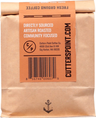 Cutters Point Coffee Co Ground Sumatra - 12 OZ - Image 4