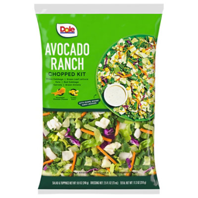 Dole Chopped Salad Avocado Ranch - EA