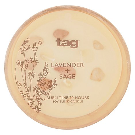 Tag Sunrise Lavender And Sage Soy Blend - 1 EA