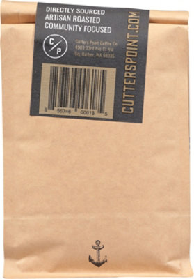 Cutters Point Coff Co Whl Bean Dk Harbor - 12 OZ - Image 4