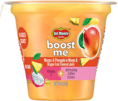 Del Monte Boost Me Mangos & Pineapple In Mango And Dragon Fruit Juice 6oz - 6 OZ - Image 2