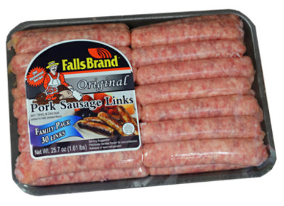 Falls Brand Fp Pork Sausage Link - 25.7 OZ - Image 1