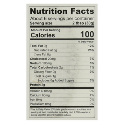 Chris Foods Cheddar & Carmalized Onion Dip - 6 OZ - Image 3