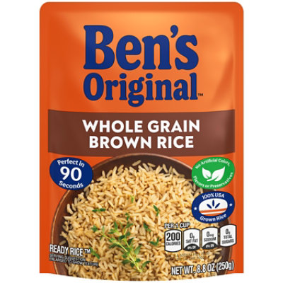 Ben's Original Ready Whole Grain Brown Rice Pouch - 8.8 Oz - Image 4
