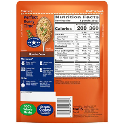 Ben's Original Ready Whole Grain Brown Rice Pouch - 8.8 Oz - Image 8