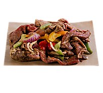 Beef Fajitas With Bell Peppers & Onions - 1 Lb