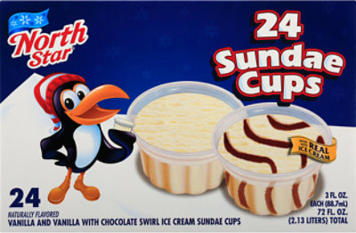 North Star Sundae Cups Club Pack - 72 FZ