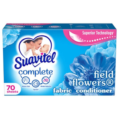 Suavitel Suavitel Cmplt Sheets Fc Fc Sheets Suav Cmplt Field Flowers Sheets - 70 CT - Image 1