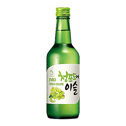 Jinro Soju Green Grape - 375 Ml - Image 1