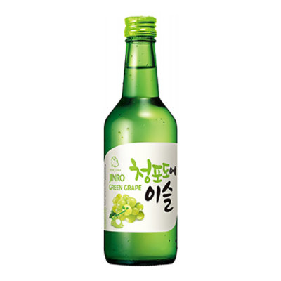 Jinro Soju Green Grape - 375 Ml - Image 1