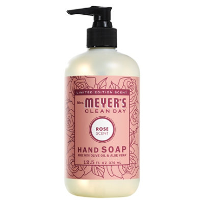 Mrs. Meyer’s Clean Day Rose Hand Soap - 12.5 OZ - Image 3