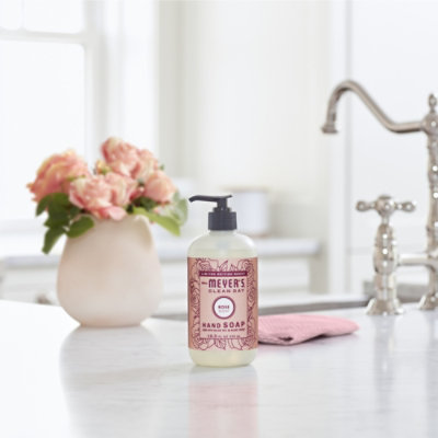 Mrs. Meyer’s Clean Day Rose Hand Soap - 12.5 OZ - Image 2