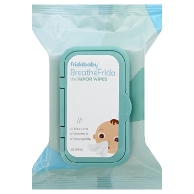 Frida Baby Breathefrida Vapor Wipes for Nose or Chest, 30 Count (Pack of 1)