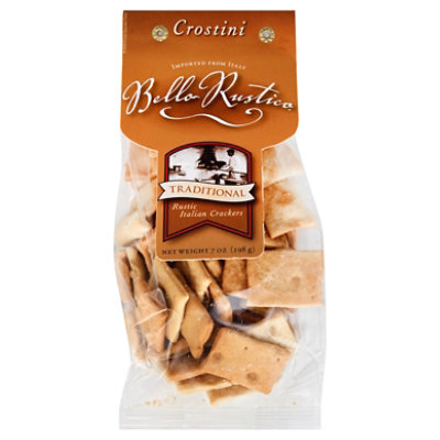 Bello Rustico Italian Crostini Crackers Traditional - 7 OZ - Image 1