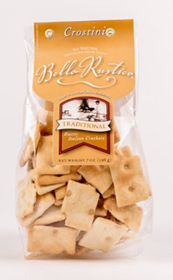 Bello Rustico Italian Crostini Crackers Traditional - 7 OZ - Image 1