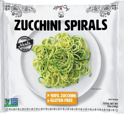 Tattooed Chef Ent Pasta Zucchini Spirals - 12 OZ - Image 2