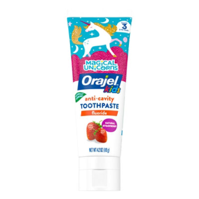 Orajel Kids Fluoride Toothpaste - 4.2 OZ - Image 2