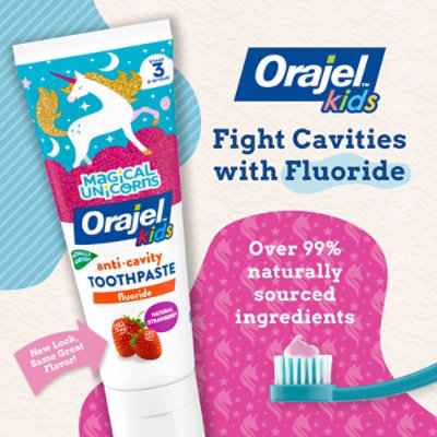 Orajel Kids Fluoride Toothpaste - 4.2 OZ - Image 2