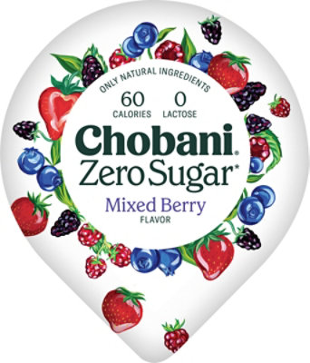 Chobani Zero Sugar Mixed Berry - 5.3 Oz - Image 3