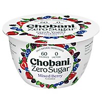 Chobani With Zero Sugar Mixed Berry - 5.3 OZ - Image 1