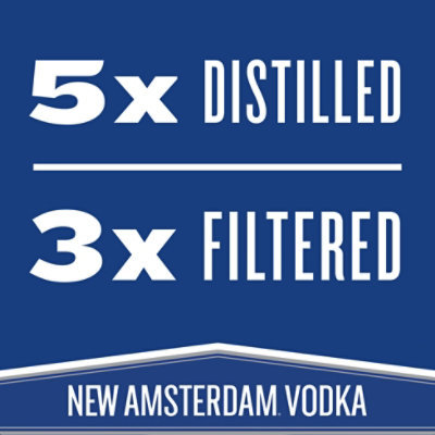 New Amsterdam Vodka Pet - 750 ML - Image 2