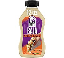 Taco Bell Creamy Baja Sauce Bottle - 12 Fl. Oz.