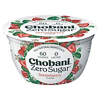 Chobani Zero Sugar Strawberry - 5.3 Oz - Image 1
