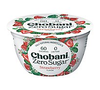Chobani With Zero Sugar Strawberry - 5.3 OZ