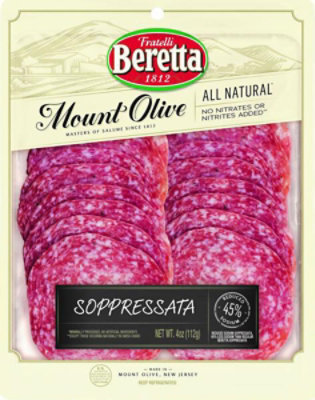 Fratelli Beretta All Natural Low Sodium Soppressata 4 OZ Safeway