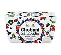 Chobani Zero Sugar Mixed Berry - 4-5.3 Oz