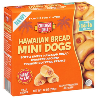 Chicago Deli Mini Hawaiian Dogs - 10 OZ - Image 1