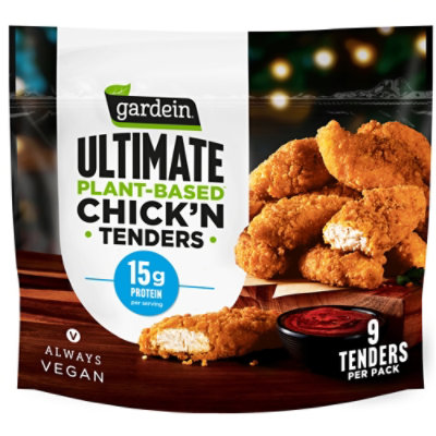 Gardein Ultimate Plant Based Vegan Frozen Chicken Tenders - 15 Oz