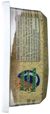 Majestic Garlic Raw Sprouted Hummus Cilantro Jalapeno - 8 OZ - Image 6