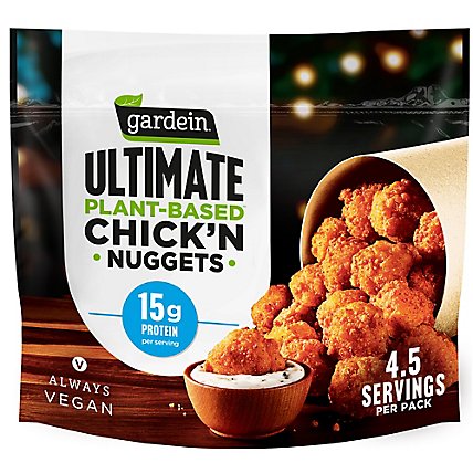 Gardein Ultimate Plant Based Frozen Chicken Nuggets - 14.7 Oz - Image 2