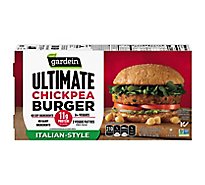 Gardein Ultimate Chickpea Burger Patties Frozen Plant Based Vegan - 8 Oz