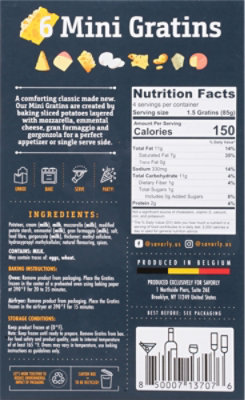 Savorly Bites Mini Gratins Four Cheese - 12.2 OZ - Balduccis