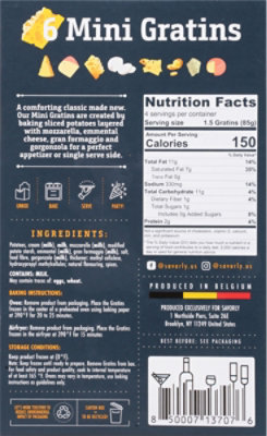 Savorly Bites Mini Gratins Four Cheese - 12.2 OZ - Image 6